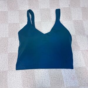 lululemon athletica Blue Crop Top